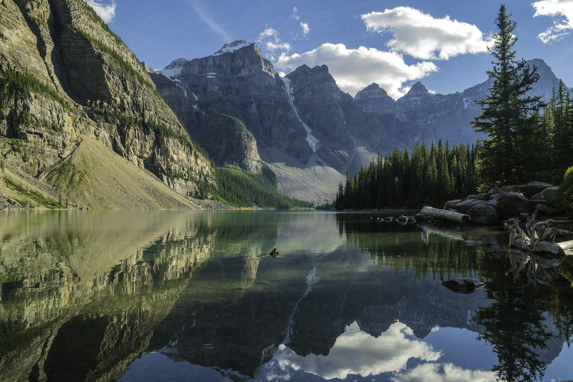The Canadian Rockies at golden hour, representing the distinct Canadian regulatory and funding landscape for AI adoption