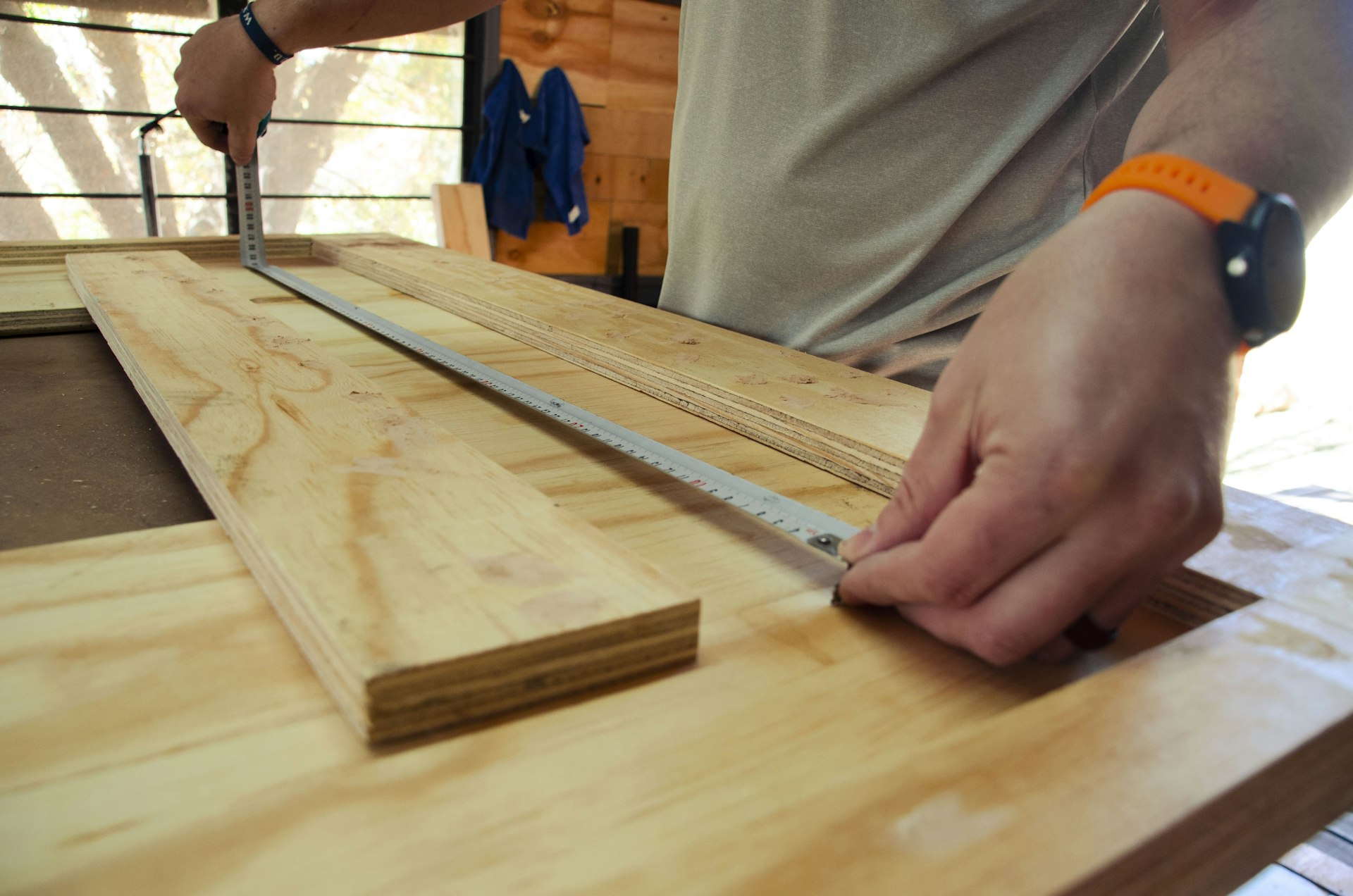 A carpenter spirit level resting on wood, representing checking whether a business is level and ready before building an AI system